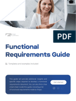 Guide To Functional Requirements