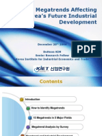 Megatrends Affecting Korea S Future Industrial Development