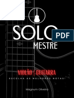 Livro Digital Solo Mestre Por Magnum Oliveira