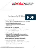 EPW Economic & Political Weekly Vol 58, Issue No 35, 02 Sep, 2023