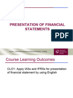 Chapter 03 - Presentation of Financial Statements