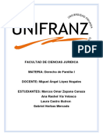 Legislación Comparada de Procesos Familiares