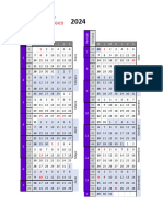 Calendario Epidemiologico 2024