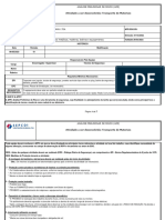 APR - SSO.051 - Transporte de Materiais