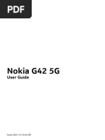 User Guide Nokia g42 5g User Guide