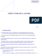 COURS Atomistique & LIAISON CHIMIQUE THERMOCHIMIE 