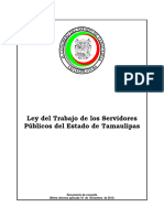 Ley Del Trabajo de Los Servidores Del Estado de Tamaulipas