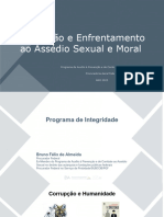 Material de Apoio - Programa de Integridade e A Prevenção e Combate Ao Assédio