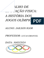 Trabalho de Educação Fisica