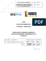 Plan de Gestion Ambiental I.E #86127 Pariacoto