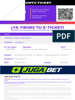 Eticket - Tribuna Andes Inferior - Uch218 - 05052024 - 1500 - 35504861 - 1