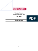 WL-160 Full Manual (English)