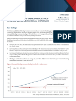 IPA Research Note More Government Spending Does Not Produce Better Educational Outcomes FINAL