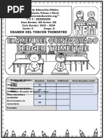 Examen5toGrado3erTrimestre23 24ME