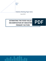 Estimating Food Value Chain FAO