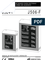 Bentel J506 524 Espanol Manual