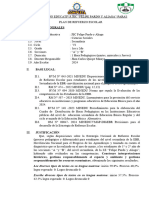 Plan de Refuerzo Escolar Comunicación