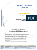 Planificación Anual de Ciencias Sociales - 2024