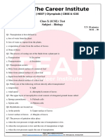 2024-25 X Icse SNB Weekly Test - Ch. 5