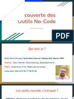 Découverte Des Outils No-Code - 28 Mai 2024