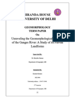 Unraveling The Geomorphological Features of The Ganges River A Study of Its Fluvial Landforms