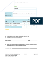 SITXWHS007 Student Assessment Tasks Version 1.0