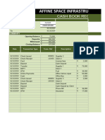 CASH Book Register