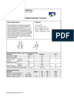 AO7408 N-Channel Enhancement Mode Field Effect Transistor: Features General Description