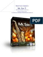 MR Sax T Short Users Guide