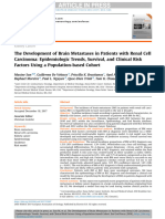 Development of Brain Metastasis With RCC