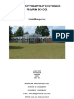 John Blandy Voluntary Controlled Primary School - School Prospectus