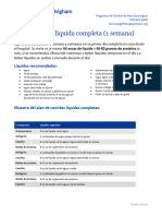 Post-Op Diet Pathway With Tips Spanish 2