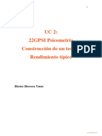 Psicometría - Elaboración de Test