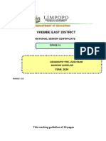 GEOG Grade 10 Pre - June Exam 2024 MG