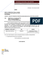 Oficio N 073-2024 - Solicito Adquisicion de Combustible