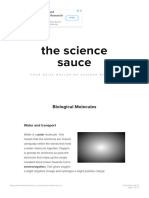 Biological Molecules OCR - The Science Sauce