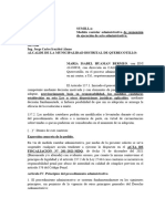 Modelo de Medida Cautelar Administrativa de Suspensión de Ejecución - Chavelita