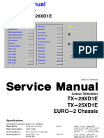 Panasonic Tx28xd1e Tx25xd1e Eu2