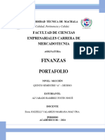 Portafolio de Finanzas