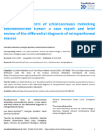 Pseudotumoral Form of Schistosomiasis Mimicking Neuroendocrine Tumor