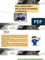 Aumento, Reduccion, Exhoneracion de Pension de Alimentos