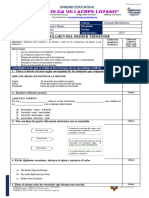 1er Q. Examen Adaptacion 2do Bachillerato