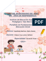 Portafolio Fundamentos de La Educación Inicial