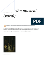 Educación Musical (Vocal) - Wikipedia, La Enciclopedia Libre