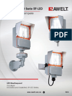 Reflector LED Serie RF-LED: A Prueba de Intemperie