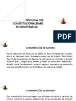 Historia de Las Constituciones en Guatemala (46898)