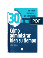 30 Minutos Como Administrar Bien Su Tiempo