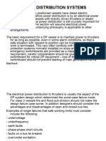 POWER DISTRIBUTION and THRUSTER SYSTEMS