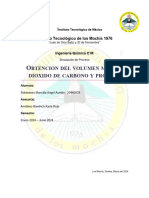 Calculo Molar para Dioxido de Carbono y Propano