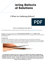 SMT Soldering Defects VS Solusions